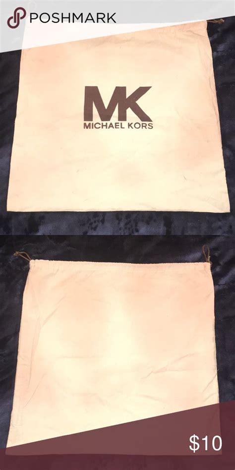 michael kors medium cotton dust bag sale|Michael Kors dust bag small.